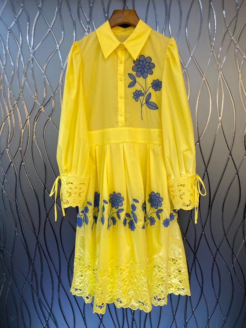 

Casual Dresses The 2021 Temperament Printed Shirt Dress 1011, Black;gray