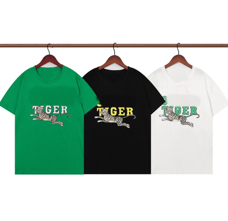 

summer new pattern Men's Women's T-shirt tee Polos Short Sleeves High Quality pure cotton brand Men's designer T-Shirts Direct jet printing, White