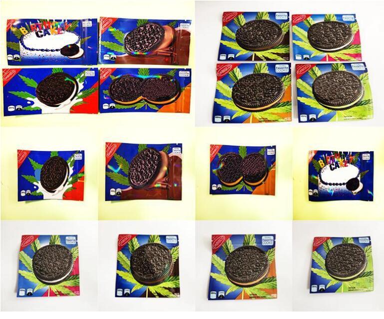 

2021 500mg empty Stoneo Cooe bag resealable Edible holographic edibles packaging mylar bags