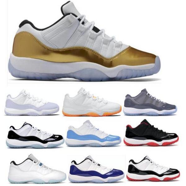 

Jumpman 11 11s Basketball Shoes Low Top Men Women Sneakers Pure Violet Concord Citrus Legend Blue Varsity Red Cool Grey Lows 2022 Trainers, Orange