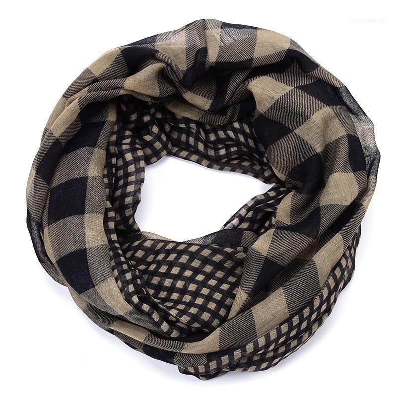 

Fashion Women Scarf Large Size Plaid Printed Scarves Big And Small Viscose Shawls Hijabs Free 1