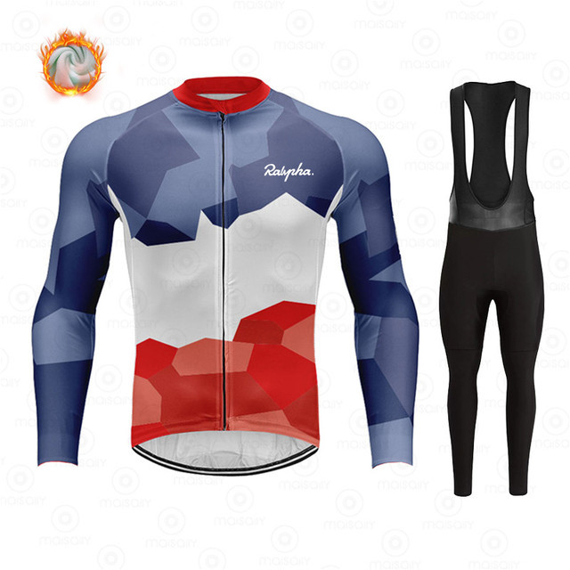 

2022 Winter Fleece Cycling Jerseys Ropa Ciclismo Men Raphaful Outdoor Long Bicycle Clothing Bike Uniforme