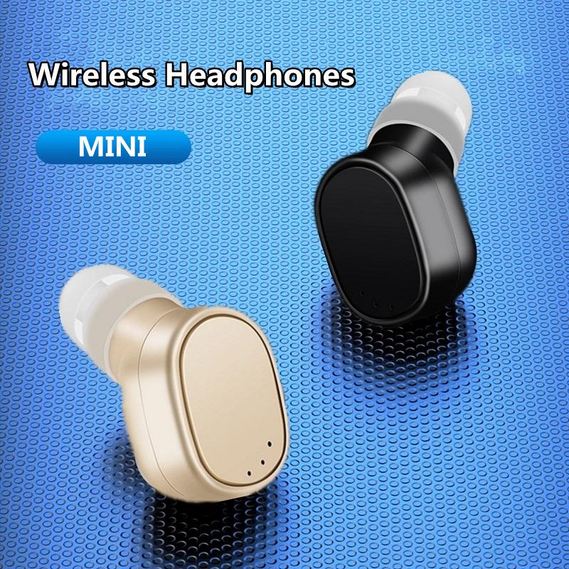 

Headphones & Earphones 2021 USB Charger Mini Wireless Bluetooth Earphone In Ear Sport Headsets With Mic Handsfree For Smartphone