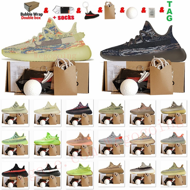 

Top Quality V2 Running Shoes Kaney MX Oat Rock Mono Ice Black Static Reflective 3M Light Designer Sneakers For Men Womens Max Size 36-48 Trainers Cinder Fade With Box, Mono cinder