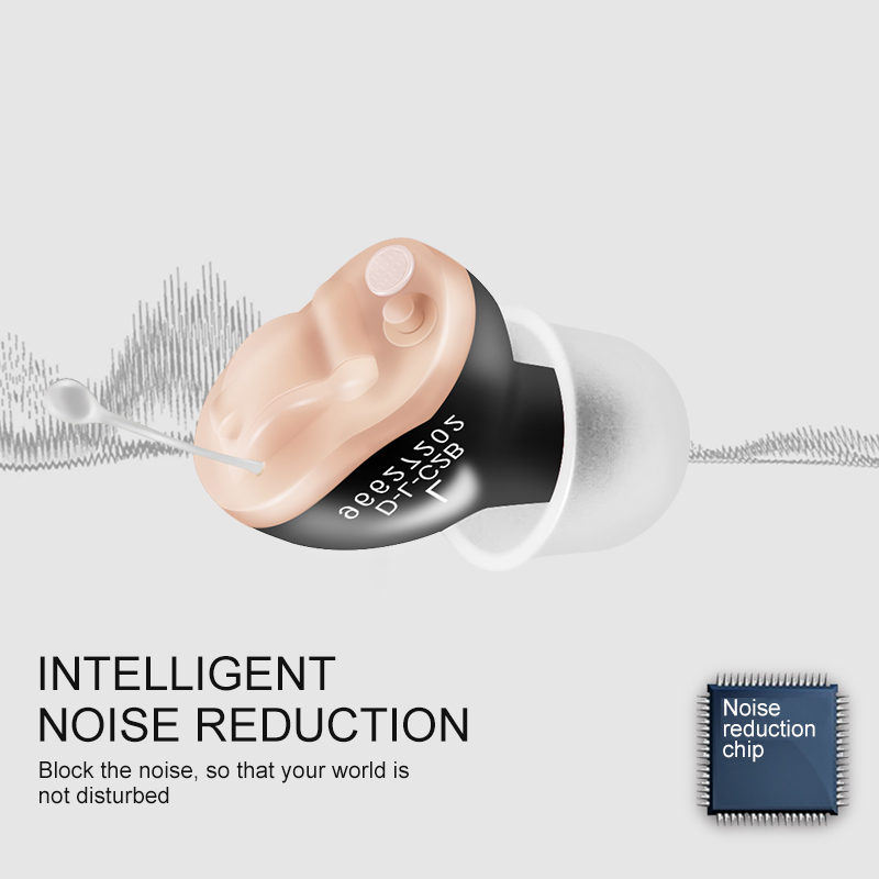 

MINI Hearing Aids For Deafness Invisible Wireless Headphones Ear Adjustment Tools Audio Amplifier Listening Devices pingScouts