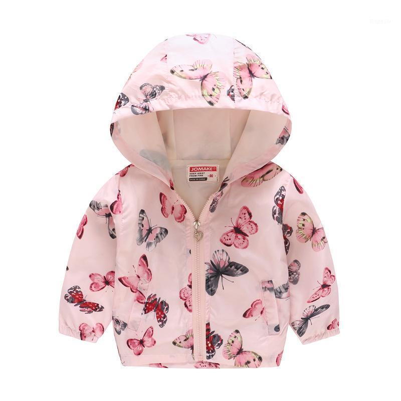 

Jackets Kids Summer Print Jacket For Girls 2-6 Year Thin Windbreaker Boy Coat Zipper Long Sleeve Children Outwear Cartoon Trench, Blue;gray
