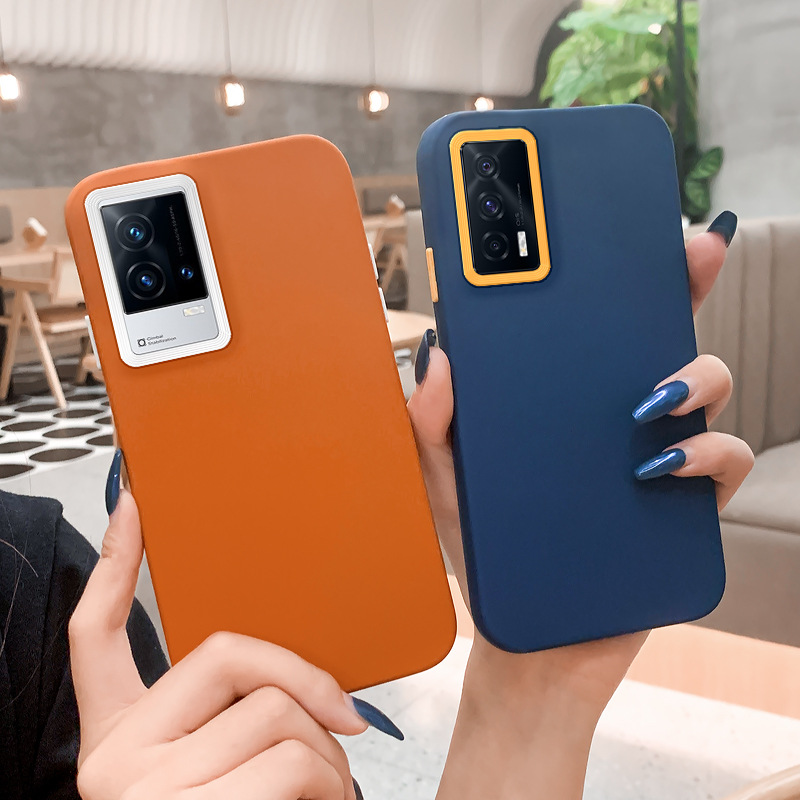 

For iPhone 6S 7 8 Plus 11 12 13 Pro Max Liquid silicone Cases back cover Protective shell Skin feel Three in one Color contrast phone case retail, Green