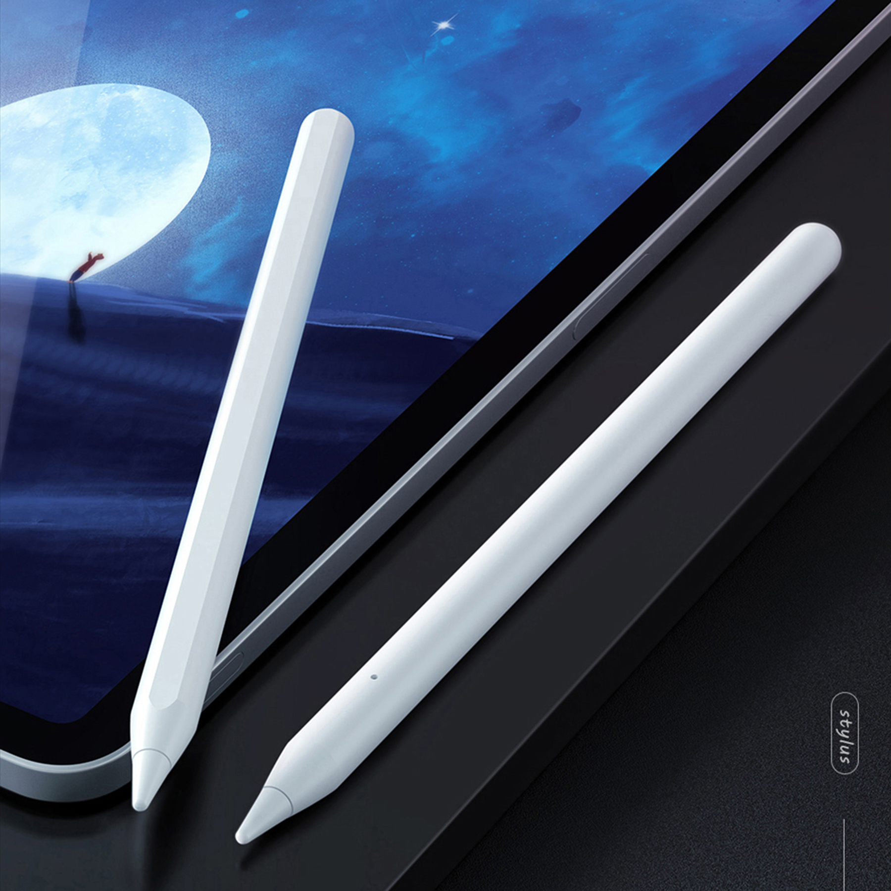 

Stylus Pen for iPad, Palm Rejection iPad Pencil for IPAD2018 version and iPadOS 14 , Italic bold, anti-touch, apple's Nib ,apple's official of the same experience
