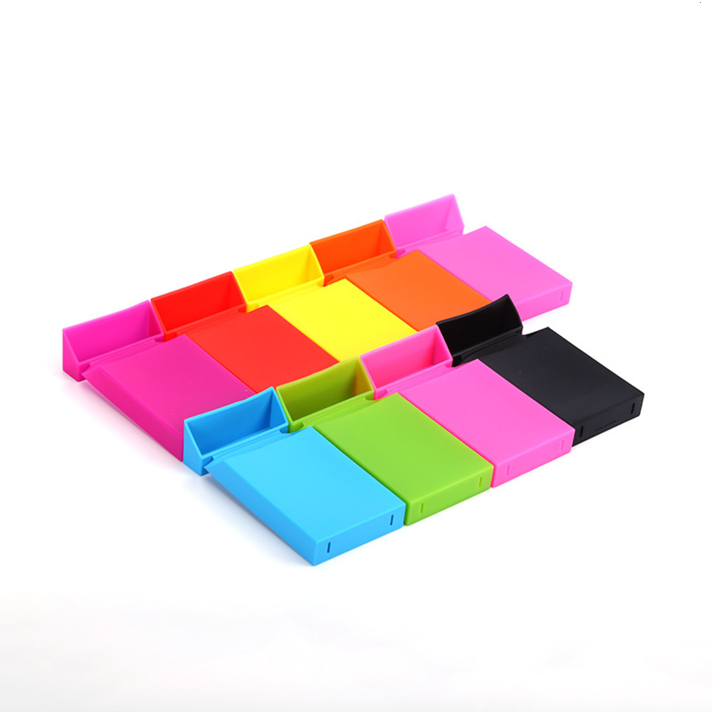 

Cigarette case Silica gel creative women's case solid color 20 cigarette cases can be printed