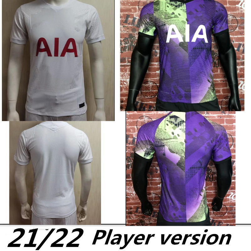 

Player version 21 22 DELE SON TOTTENHAM BALE KANE soccer jersey home away HOJBJERG BERGWIJN LO CELSO SPURS 2021 2022 LUCAS football shirts uniforms