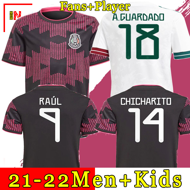 

Mexico soccer jersey home black purpal Copa america 20 21 CHICHARITO A. GUARDADO H. LOZANO HERRERA DOS SANTOS 2021 football shirt Men + Kids kit uniforms maillots, 21-22 jersey