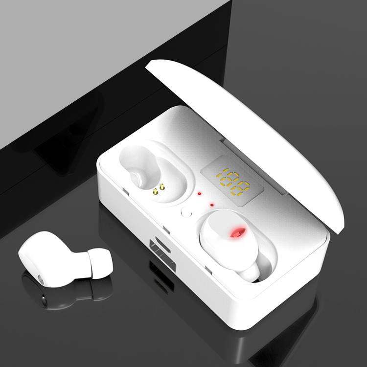 

Active Noise Cancelling Earbuds Gen 3 TWS 5.0 Bluetooth Earphones Wireless Charging Headphones Handsfree Sports In-Ear Headsets, White