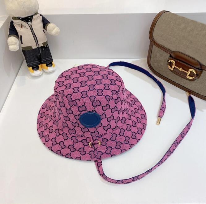 

6colors Mens Women Designers Bucket Hats Fashion Multicolor Full Letter folding Baseball Cap Casquette Bonnet Beanie Luxurys Fedora Fitted Caps Sun Hat, Orange