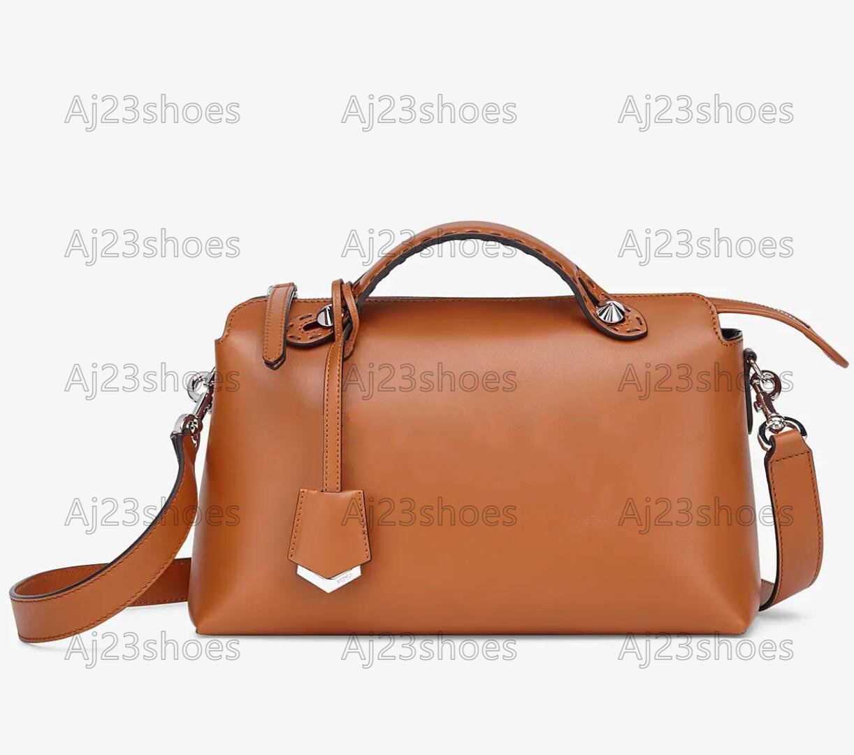 

By The Way Medium Brown Leather Boston Bag Roma Totes Designer Womens Handbags Purses Outdoor Travel Hobo Women Luxurys Designers Crossbody Shoulder Bags, 01