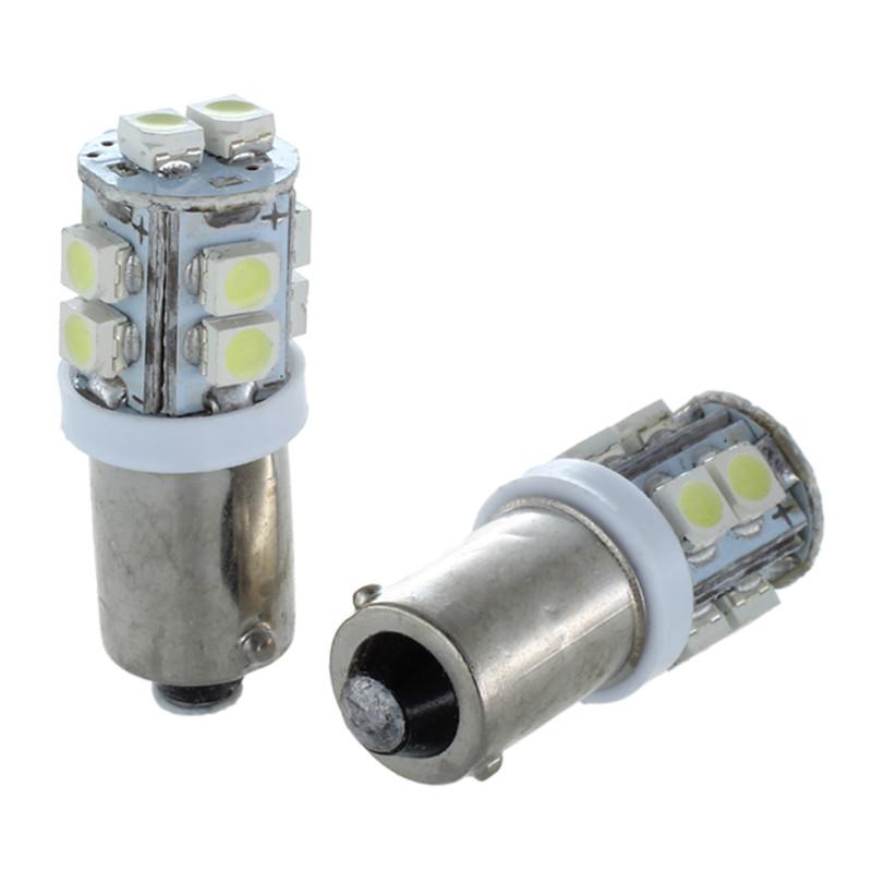 

Strips 2X T11 BA9S T4W 10-SMD Xenon White Hi-Power LED Side Light Lamp Bulb Car 12V UK
