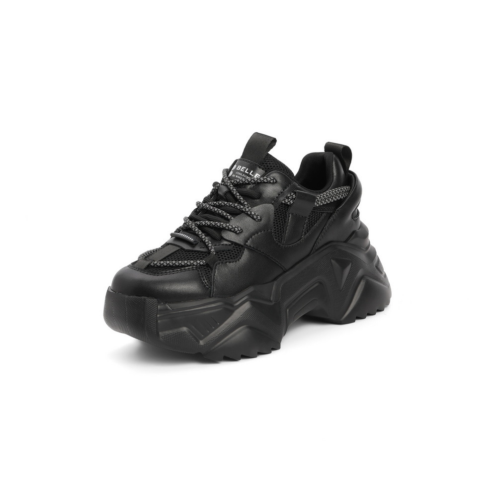 

dad's shoes women's autumn 2021 new stitched thick bottom inner increased fashion cool sports style casual single shoe b0634cm1