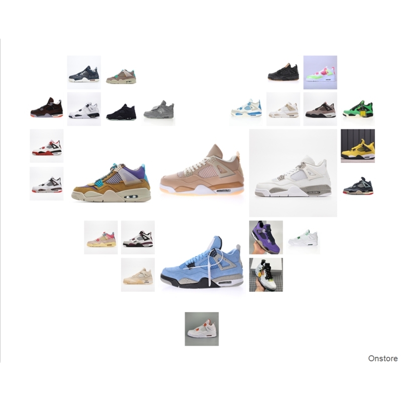 

Men Jumpman 4 Basketball Shoes Man 4s Desert Moss Taupe Haze Tech White University Blue Guava Ice Sail Deep Ocean Fire Red Bred 95 Neon