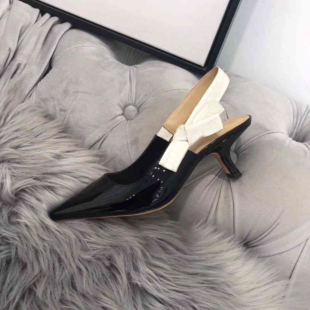 

Plaid Sandals Fashion High Heels Girls' shoes design sense wine black white