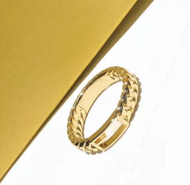 

F ring female network red Temperament 2021 new alphabet hollow men and women lovers