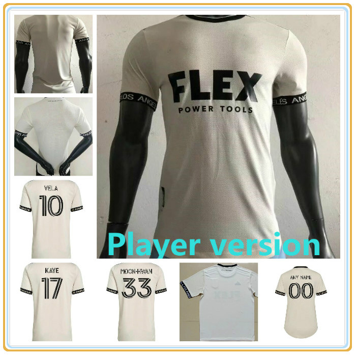 

MLS 20 21 LAFC soccer jersey player version 2021 ROSSI VELA KAYE MOON-HWAN Los Angeles FC 2022 Home Away Football uniforms SHIRTS, Black;yellow