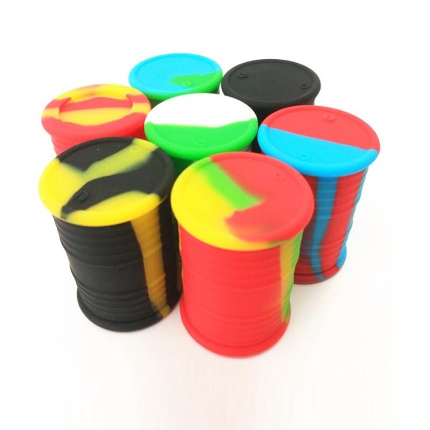 

Nonstick Wax Containers Silicone Box 11ML Container Food Grade Jars Dab Tool Storage Jar Oil Holder DHLa05