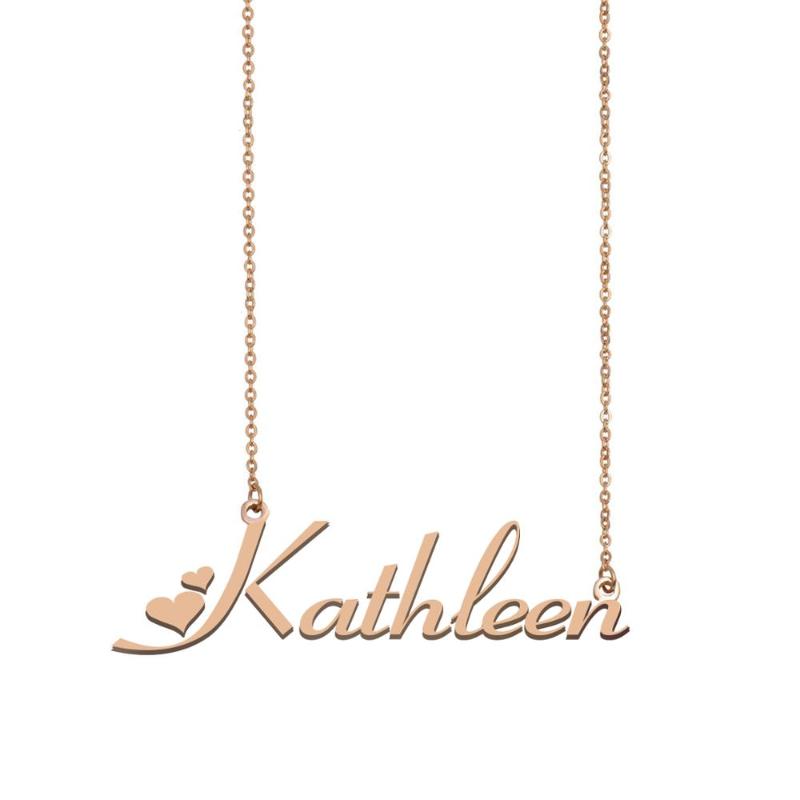 

Pendant Necklaces Kathleen Name Necklace , Custom For Women Girls Friends Birthday Wedding Christmas Mother Days Gift