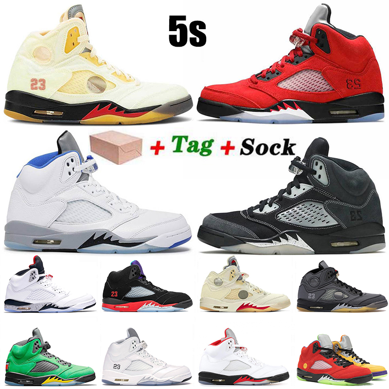 

with box wholesale anthracite jumpman 5 mens basketball shoes 5s 2021 top quality Raging Bull Alternate Grape Oregon Ducks Fire Red trainers sneakers size 13, Item 23