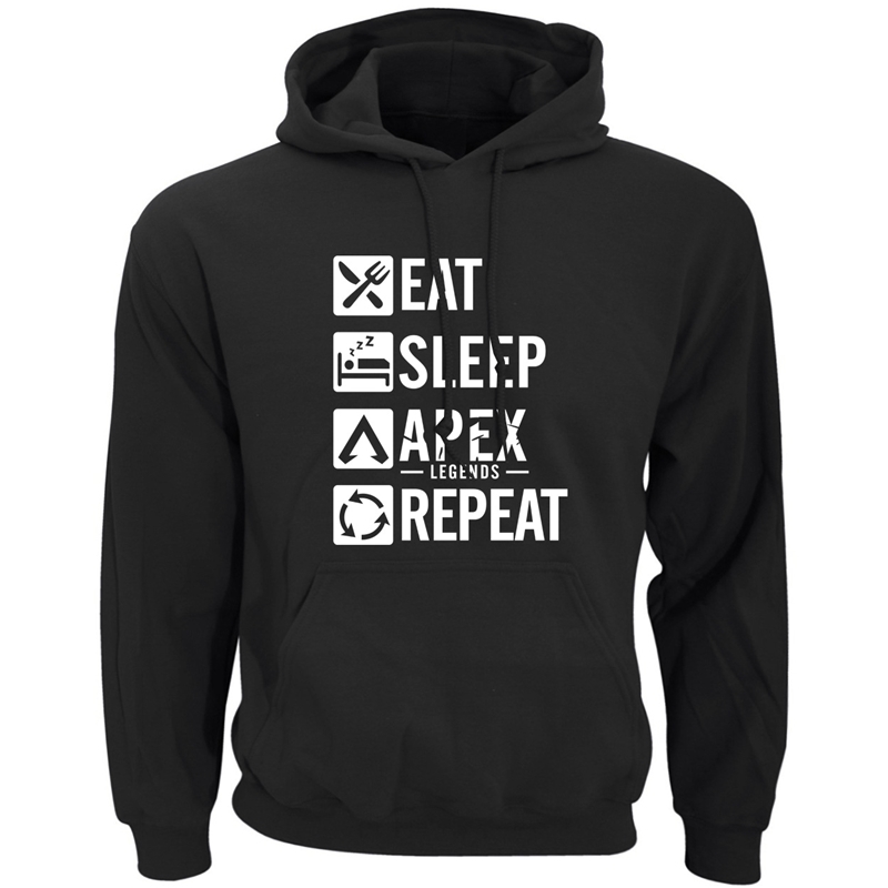 

2021 men's sweater apex legends hero peripheral game Hoodie, Black