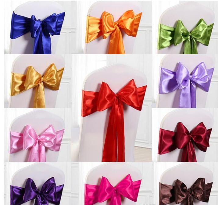 

2021 Chair Covers Sashes Band Top Quality Free Chair Sash Ribbon For Wedding Events And Party Decoration Tie Bands