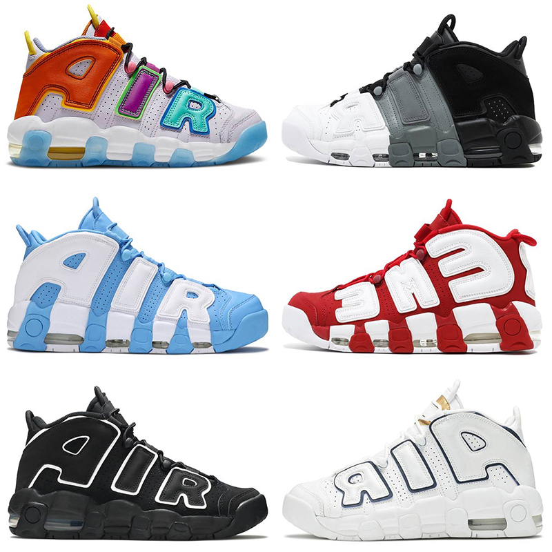 

Scotties Pippens Mens Womens Top Quality More Uptempos Basketball Shoes Black Varsity Red Camo Bulls Hoops Pack Triple White University Blue UNC Jumpman Sneakers, A#31 light aqua 36-45