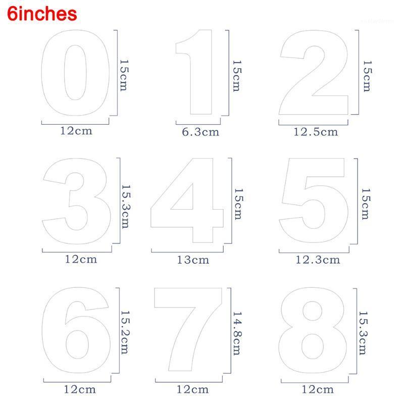 

Other Festive & Party Supplies Numbers Cake Mould Set PET Decorating Baking Mold DIY Kitchen Tool For Birthday Pastry FBS889