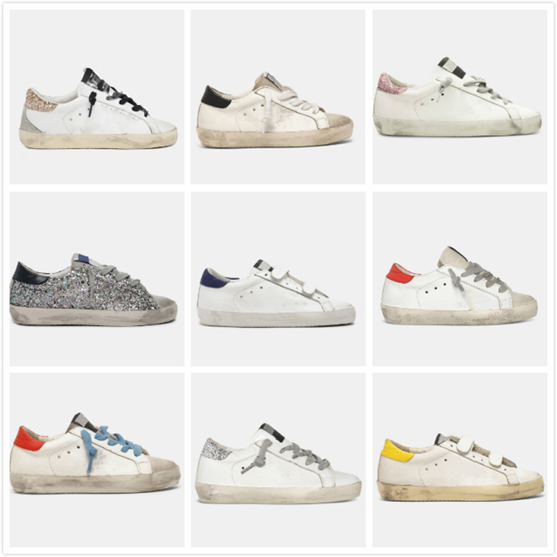 

Italy Brand Golden Kids Sneakers Childrens Shoe Sequin Classic White Do-old Dirty Child Gooses Designer Super star Casual Cute shoe, Star 29