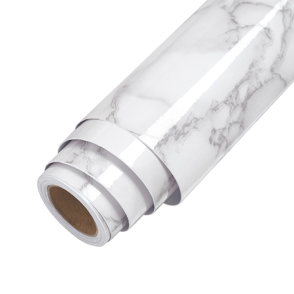 Self-adhesive Marbles Hanging Shield and Stick Waterproof Bathroom Kitchen Boxes Desktop Stickers Home Decor Film-image-692406426