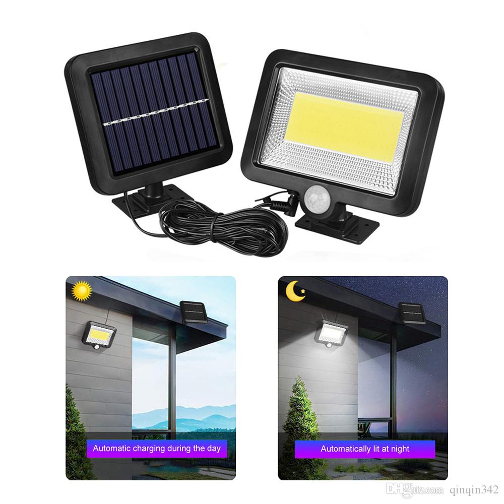 

LED Solar Power Street Light PIR Motion Sensor Wall Lamp Outdoor Spotlight For Home Garden Park Security Emergency Lights