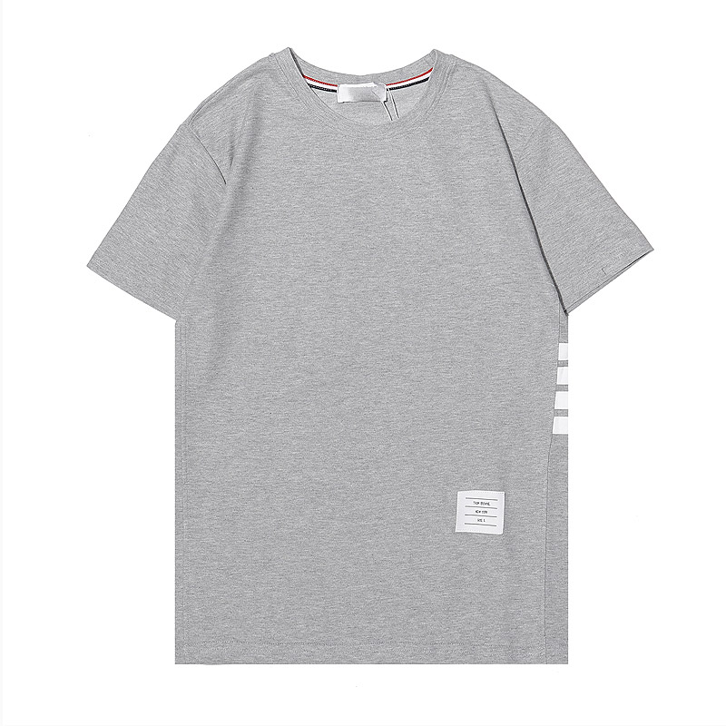 

2021Q Designers Mens Womens T Shirts for Man Paris Fashion T-shirt emboss letter men clothes Top Quality Tees Street Short Sleeve luxurys Tshirts Clothing, Gray