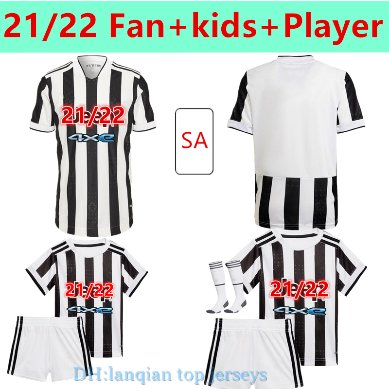 

21 22 RONALDO DYBALA soccer jersey fans Player version kids MORATA KULUSEVSKI football shirt CHIESA DE LIGT juventus Camiseta fÃºtbol 2021 20, Black;yellow