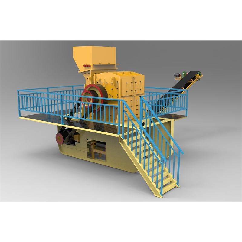 

Semi mobile crusher sand and stone crushing production line