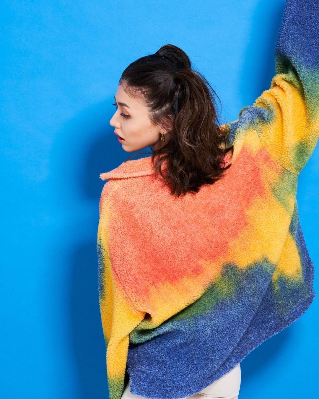 

Rainbow Jacket Pullover Tie Fleece Dyed Cpfm Xmujo, Black