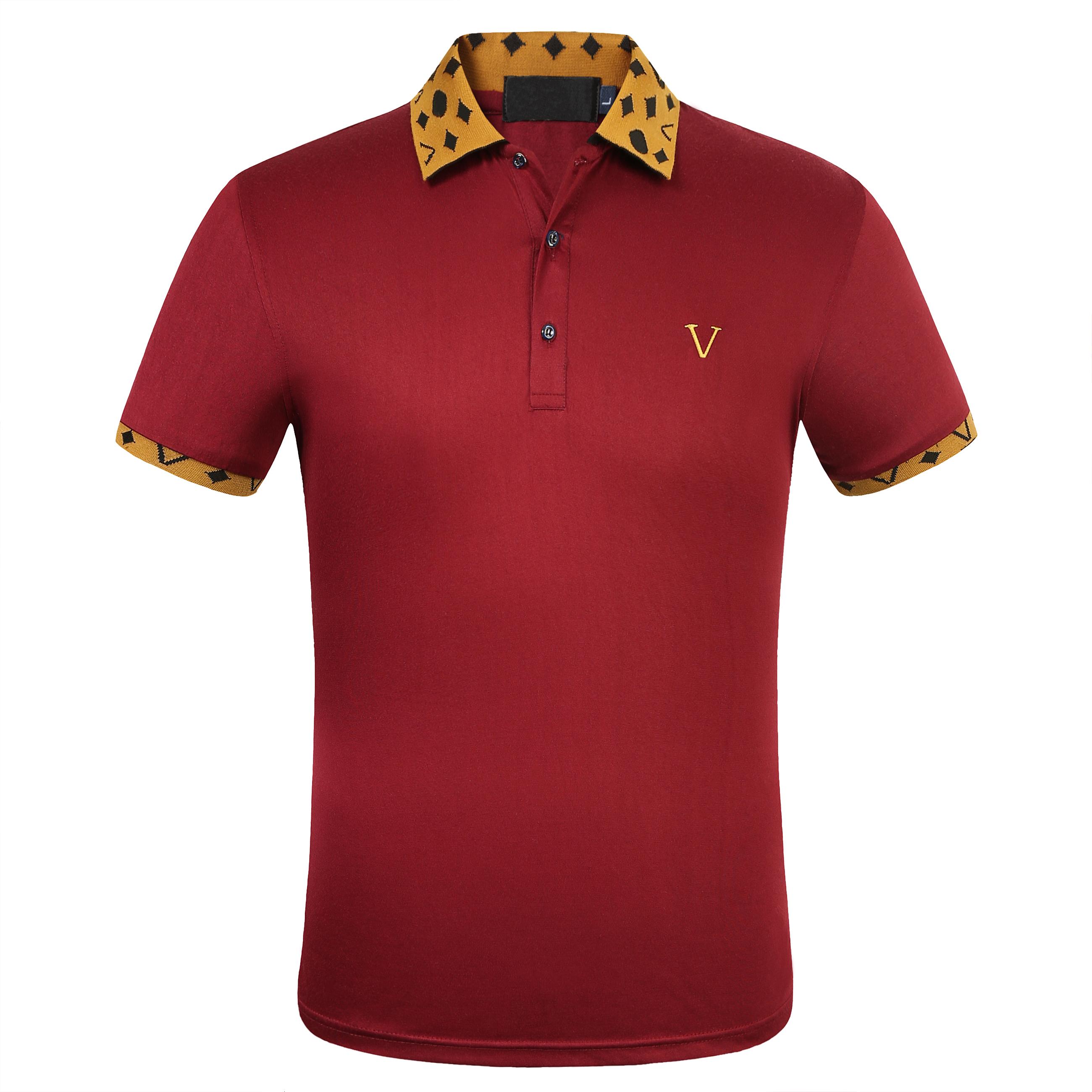 

Fashion Desiger Polo Shirts Men Luxury Polo Casual classic Men Polo T Shirt Snake Bee Letter Print Embroidery Lapel short-sleeved shirt #792#