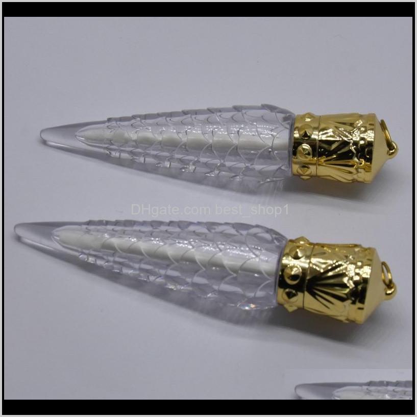 

Storage Bottles Jars Empty Lip Gloss Container Cosmetic Subpackage Fish Scale Pattern Rivets Bottle Lipgloss Make Up Tubes Arrival 2 Xj0Do