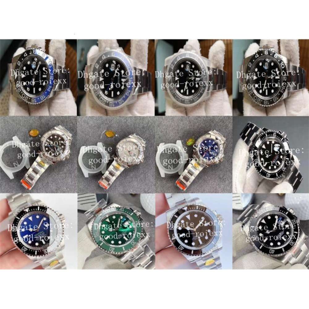 

10 style Mens Automatic Cal.3186 3235 3130 3135 Watch Men Gmt Ceramic Batman NoobF V11 Version Master Sea 904L Steel Dweller Watch donatella, Slivery;brown