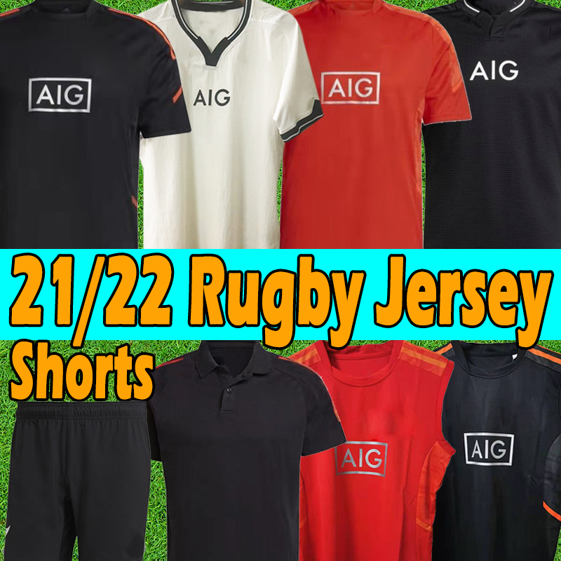 

21/22 All Rugby Jerseys vest Black Sevens Super polo jerseys Maillot Camiseta Maglia Mens training jersey 2021 2022 Rugby shirt shorts S-5XL Tops