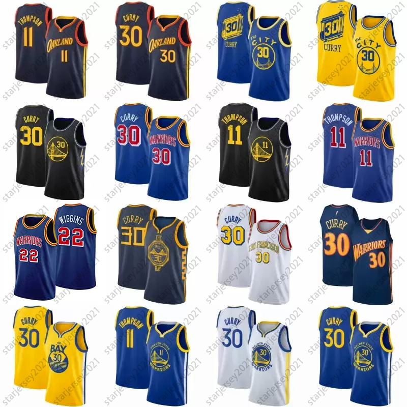 

Retro Stephen 30 Curry City Vintage Basketball Jersey Warriorr Andrew 22 Wiggins James 33 Wiseman Klay 11 Thompson 75th anniversary Sleeveless Sports Shirt Jerseys