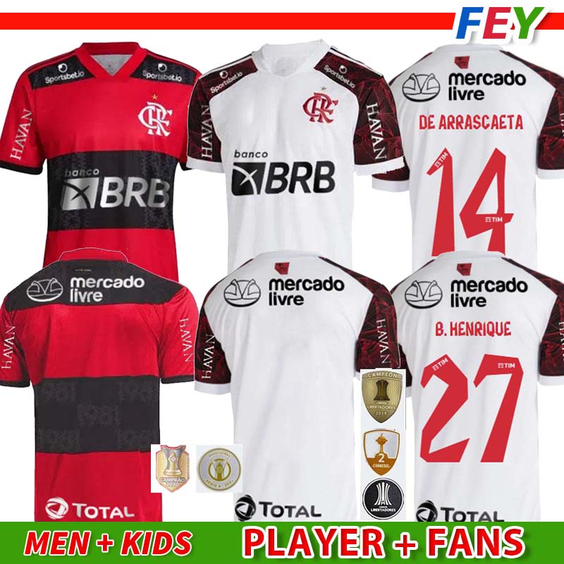 

Flamengo soccer jerseys 2021 2022 man women shirts DIEGO E.RIBEIRO GABRIEL B. GABI football jersey PEDRO MATHEUZINHO DE ARRASCAETA GERSON B.HENRIQUE Camisa Mengo 21/22, 2020 3rd+sponsors