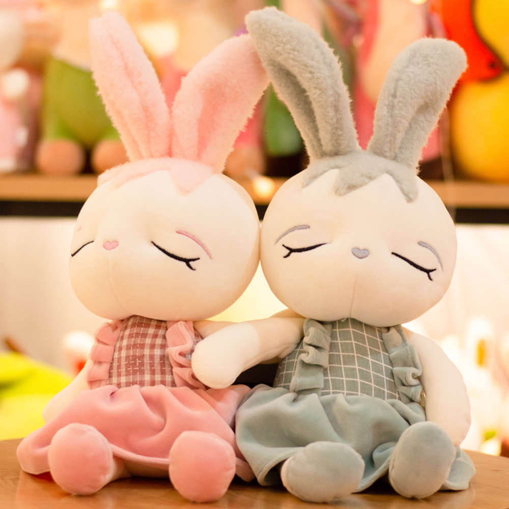 

Rabbit Plush Doll pillow doll children's Day Gift Girl gift girl, Blue