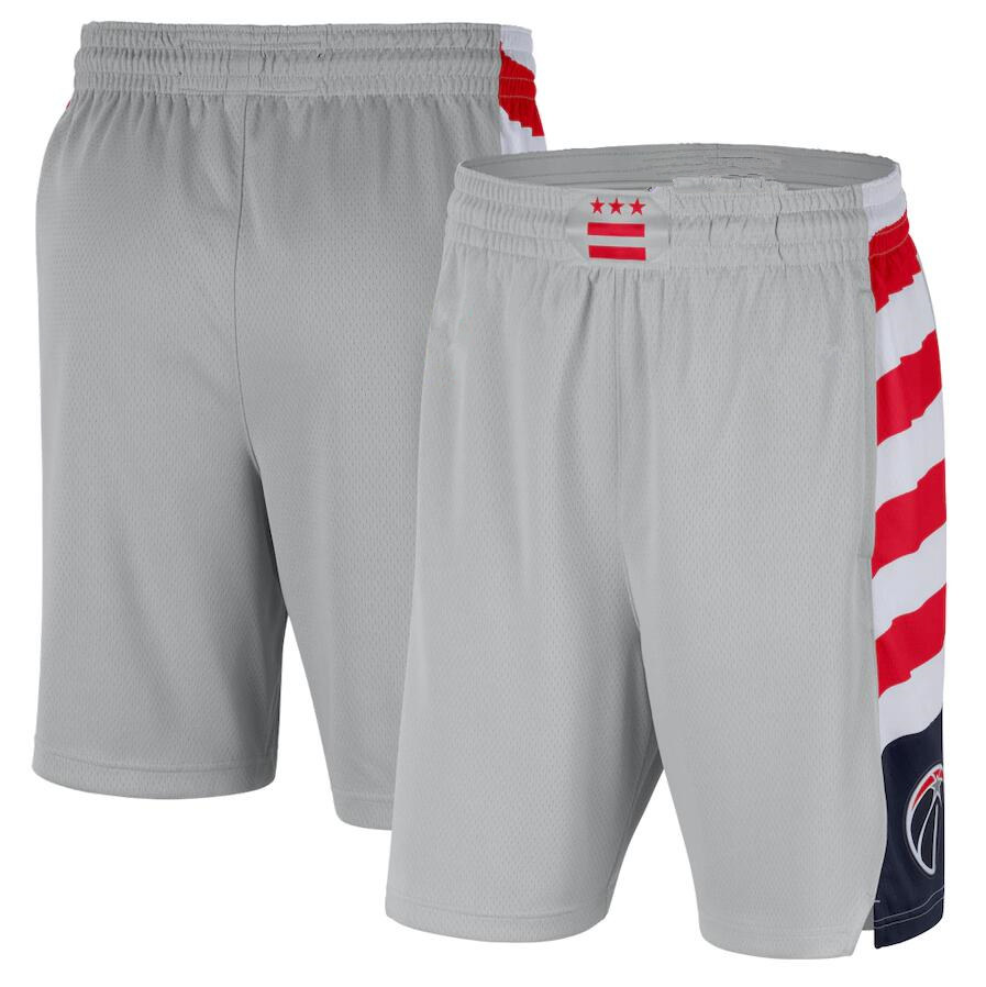 

WashingtonWizardsMEN 2020/21 City Swingman basketball Shorts Gray, Black