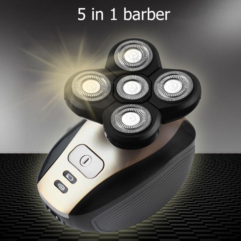 

Face Care 5 In 1 Electric Shaver Razor Kit Practical Shaving Nose Trimmer Salon Home Hair Beard Grooming & Ear Trimmers
