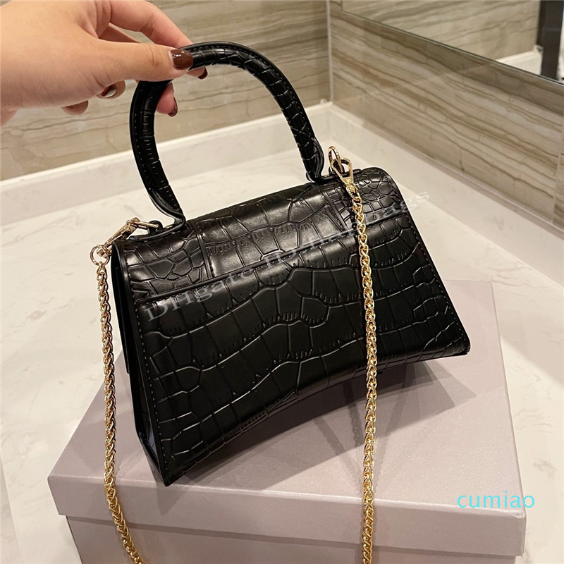 

2021 Luxurys Designers Women Shoulder Tote Bag Fashion Purses Alligator Gold-color Handbags Chain Totes Clutch Handbag Purse Crossbody Bags, Style f
