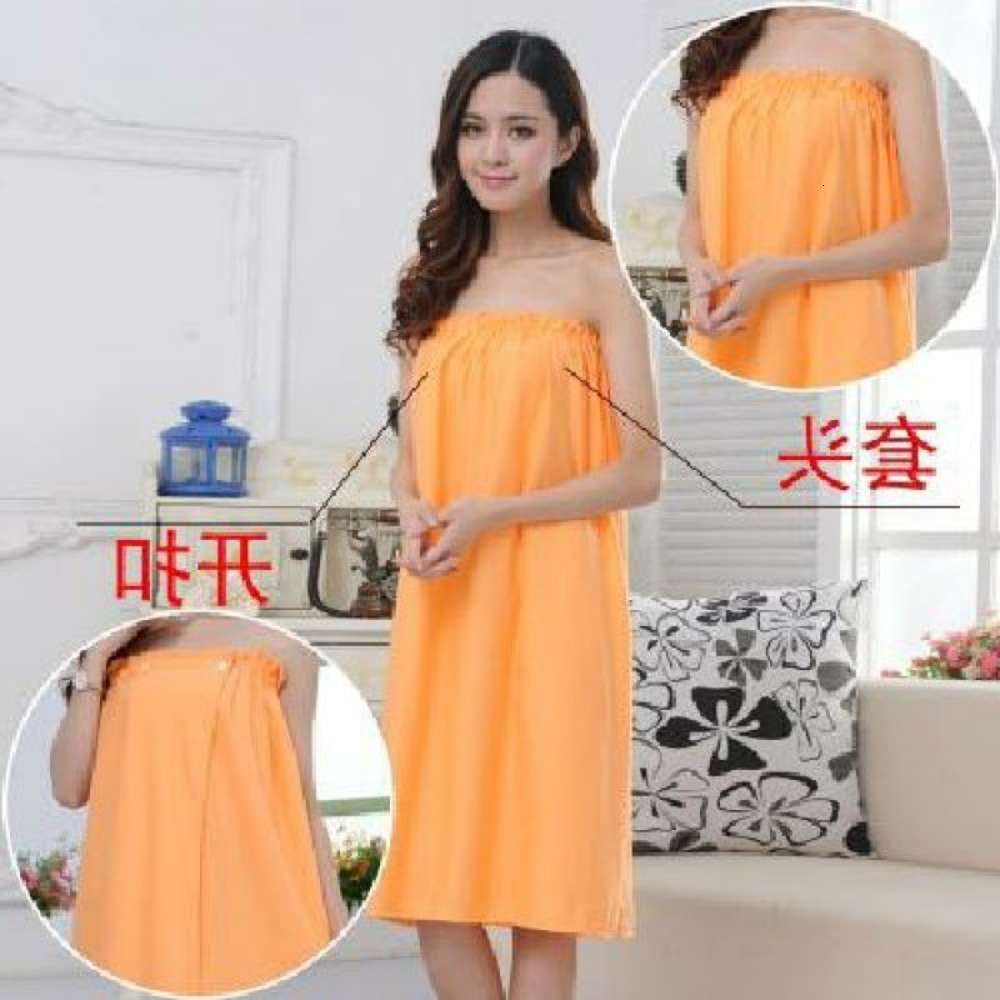 

Hospital customers sleep special sweat steaming clothes sleeping cotton wipe bust wrapped Bath skirt bathrobe bath towel women's