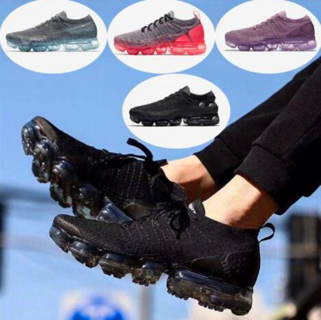 

Air Vapor 2019 Max 2.0 Sneakers Shoes Men Trainers Tennis 2018 2.0 Shoe Women Designers Sports Athletic Maxes Shoes 36-45, Black